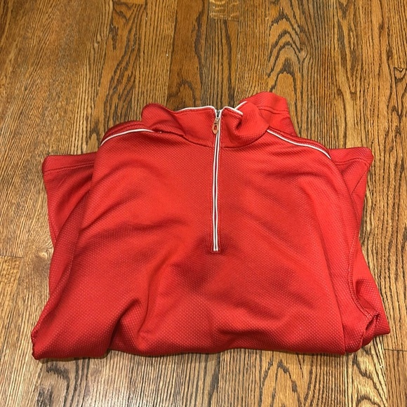 Nike Other - 🌿Nike Golf men’s 3/4 zip pullover, size L, red🌿